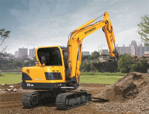 hyundai mini excavator models